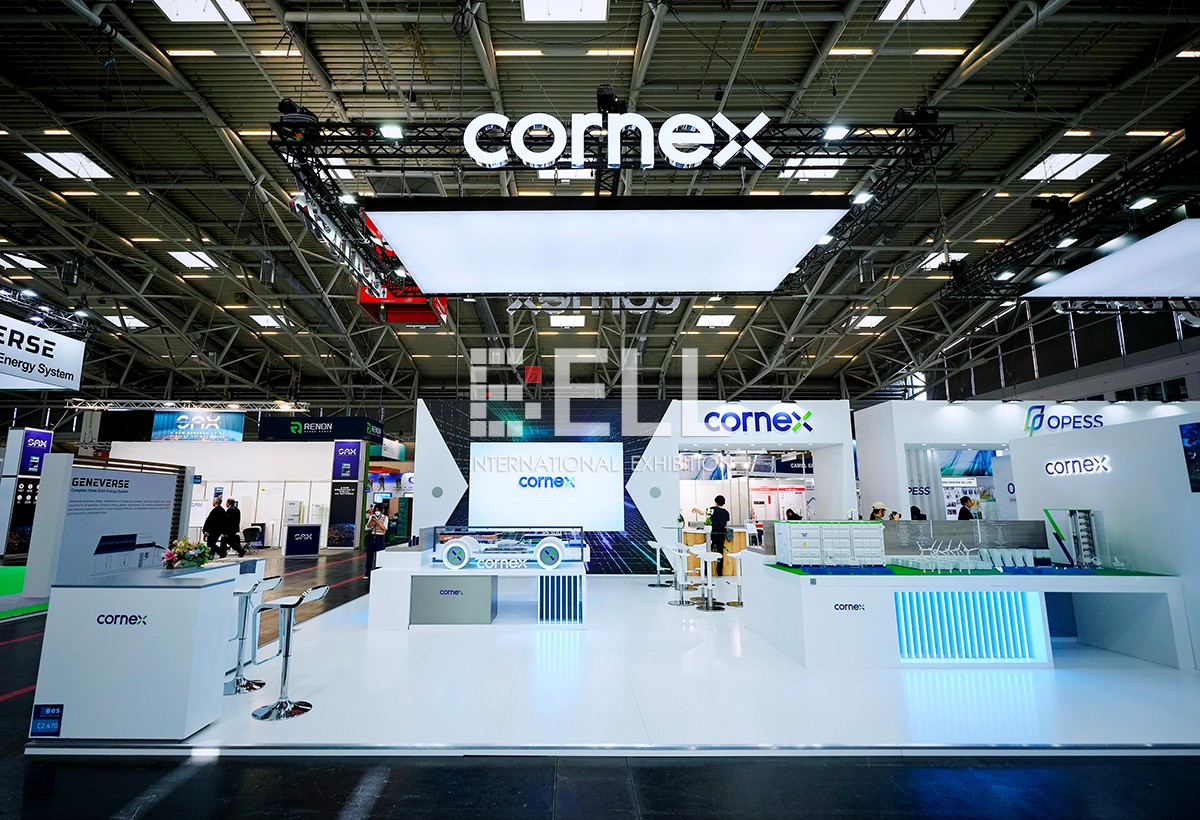 cornex 楚能-全球展会设计搭建-展台搭建公司-展览展示设计搭建选择【贝耳展览（上海）有限公司】